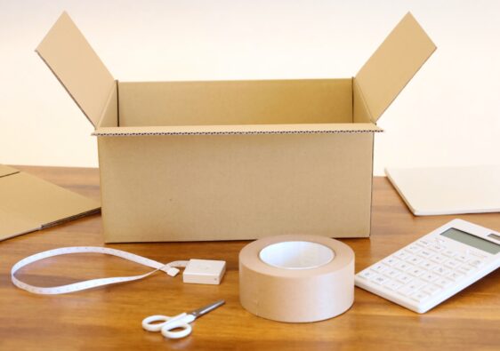 空のダンボール